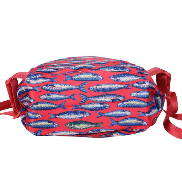 Vera Bradley Deluxe Drawstring Backpack - Fish Tale - NWT - Picture 8 of 10